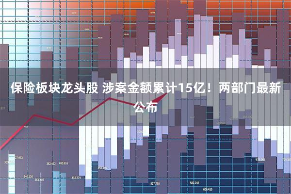 保险板块龙头股 涉案金额累计15亿！两部门最新公布